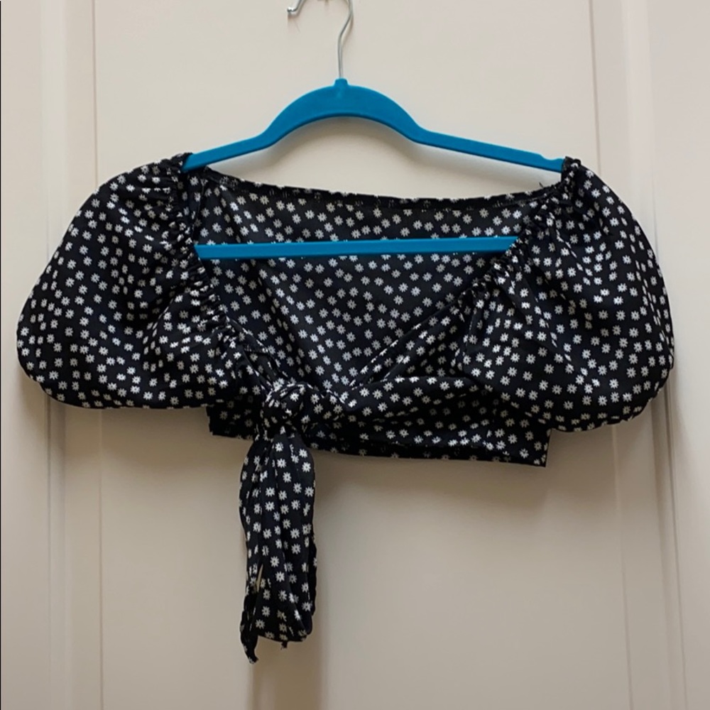 cute wrap top